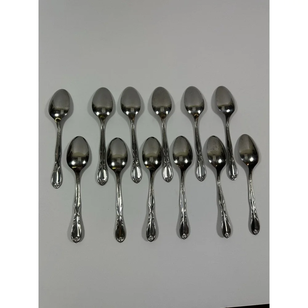 Superior Chapel Hill Stainless Teaspoons ~6